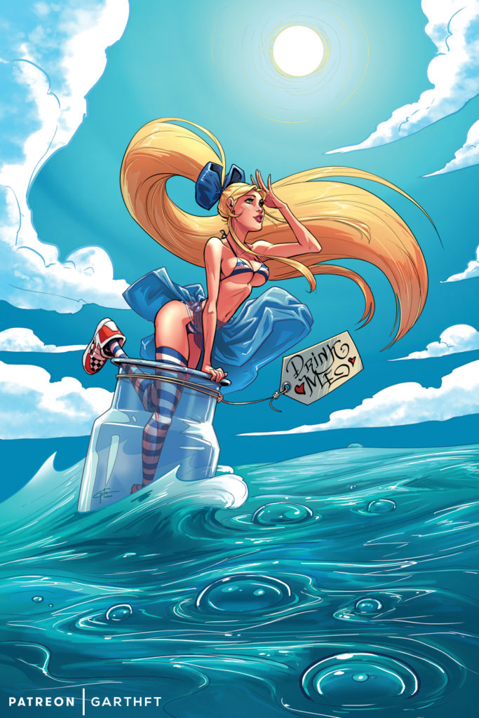 Gallery Sfw Alice In A Bottle